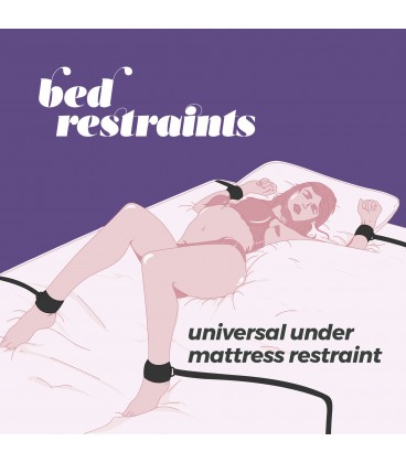 RESTRICCIONES UNIVERSALES BED RESTRAINTS CRUSHIOUS