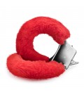 LOVE CUFFS FURRY HANDCUFFS CRUSHIOUS RED