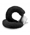 LOVE CUFFS FURRY HANDCUFFS CRUSHIOUS BLACK