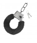 LOVE CUFFS FURRY HANDCUFFS CRUSHIOUS BLACK