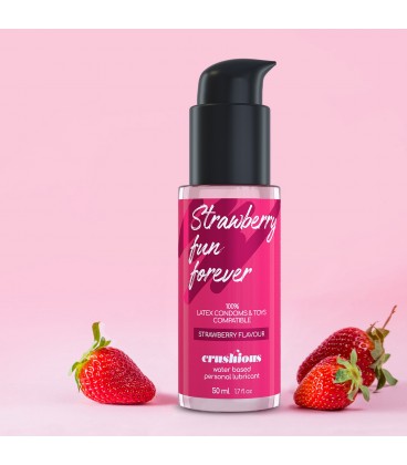 CRUSHIOUS STRAWBERRY FLAVOURED LUBRICANT 50 ML