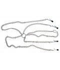 FETISH COLLECTION CHAIN WITH NIPPLE AND CLITORIS CLAMPS