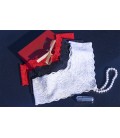 CR-4395 PEARL THONG RED WITH VIBRATING BULLET