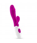 VIBRADOR COM ESTIMULADOR DE CLITÓRIS LOLLIPOP E LUBRIFICANTE À BASE DE ÁGUA INCLUÍDO CRUSHIOUS