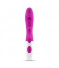 VIBRADOR CON ESTIMULADOR DE CLÍTORIS LOLLIPOP Y LUBRICANTE DE BASE AGUA INCLUIDO CRUSHIOUS