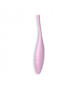 VIBRADOR TWIRLING JOY COM APP SATISFYER ROSA