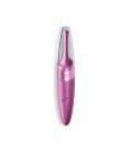 SATISFYER TWIRLING DELIGHT VIBRATOR BORDEAUX