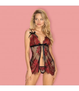 OBSESSIVE REDESSIA BABYDOLL AND THONG