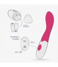 VIBRADOR TWIGLIE COM LUBRIFICANTE À BASE DE ÁGUA INCLUÍDO CRUSHIOUS