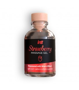 INTT STRAWBERRY FLAVOURED MASSAGE GEL 30ML