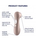 ESTIMULADOR DEL CLÍTORIS RECARGABLE SATISFYER PRO 2 GENERATION 2