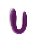 VIBRADOR DOUBLE FUN COM APP SATISFYER ROXO