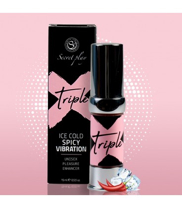 GEL ESTIMULANTE TRIPLE X UNISEXO SECRET PLAY 15ML