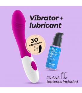 CRUSHIOUS GROWLIE VIBRATOR WITH WATERBASED LUBRICANT INCLUDED