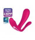 SATISFYER TOP SECRET + ANAL AND G-SPOT STIMULATOR WITH APP PINK