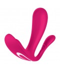 ESTIMULADOR DO PONTO-G E ANAL TOP SECRET + COM APP SATISFYER ROSA