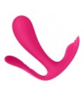 ESTIMULADOR DO PONTO-G E ANAL TOP SECRET + COM APP SATISFYER ROSA