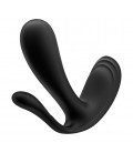 ESTIMULADOR DO PONTO-G E ANAL TOP SECRET + COM APP SATISFYER PRETO