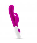 VIBRADOR COM ESTIMULADOR DE CLITÓRIS JIGGLIE E LUBRIFICANTE À BASE DE ÁGUA INCLUÍDO CRUSHIOUS