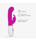 VIBRADOR CON ESTIMULADOR DE CLÍTORIS JIGGLIE Y LUBRICANTE DE BASE AGUA INCLUIDO CRUSHIOUS