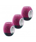 PACK DE 3 MASTURBADOR MASTURBATOR EGG BUBBLE SATISFYER