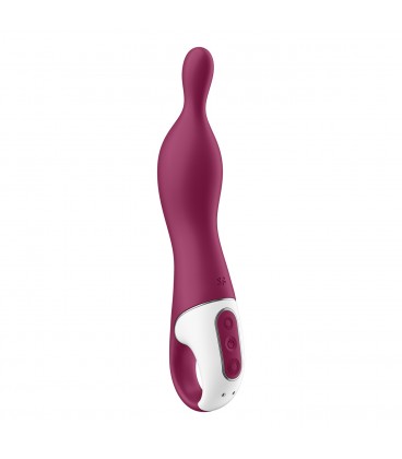 SATISFYER A-MAZING 1 G-SPOT STIMULATOR BURGUNDY