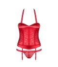 OBSESSIVE FLAMERIA CORSET AND THONG