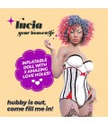 CRUSHIOUS LUCIA THE HOUSEWIFE EBONY INFLATABLE DOLL