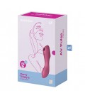 SATISFYER CURVY TRINITY 3 VIBRATOR RED