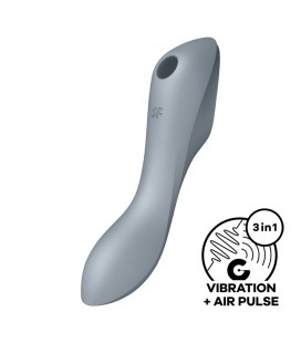 SATISFYER CURVY TRINITY 3 VIBRATOR GREY