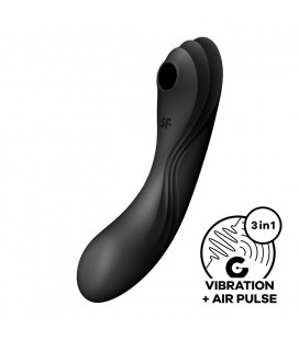 SATISFYER CURVY TRINITY 4 VIBRATOR BLACK