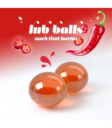 BOLITAS EXPLOSIVAS CON EFECTO CALOR LUB BALLS CRUSHIOUS