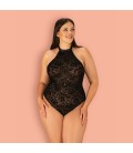 BODY SOFTILY TALLA QUEEN OBSESSIVE NEGRO