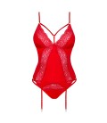 OBSESSIVE DIYOSA CORSET AND PANTY RED