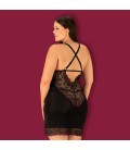QUEEN SIZE OBSESSIVE VANESSME CHEMISE AND THONG