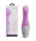 TOUCH SIDE VIOLET RECHARGEABLE VIBRATOR