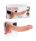 9" HOLLOW STRAP-ON FETISH FANTASY SERIES WHITE