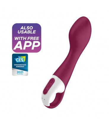 VIBRADOR HOT SPOT COM APP SATISFYER