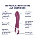 VIBRADOR BIG HEAT COM APP SATISFYER