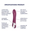 VIBRADOR BIG HEAT COM APP SATISFYER