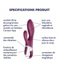 VIBRADOR HEATED AFFAIR CON APP SATISFYER