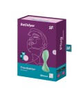 SATISFYER TRENDSETTER ANAL VIBRATOR WITH APP GREEN