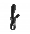 VIBRADOR HEAT CLIMAX + COM APP SATISFYER PRETO