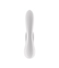 SATISFYER DOUBLE FLEX VIBRATOR WITH APP WHITE