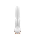 SATISFYER DOUBLE FLEX VIBRATOR WITH APP WHITE