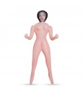 CRUSHIOUS CARMEN THE FEMME FATALE EBONY INFLATABLE DOLL