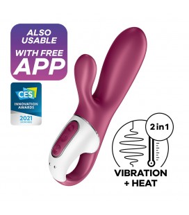 VIBRADOR HOT BUNNY COM APP SATISFYER