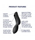 SATISFYER CURVY TRINITY 2 VIBRATOR BLACK