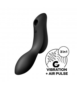 SATISFYER CURVY TRINITY 2 VIBRATOR BLACK