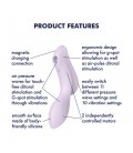 SATISFYER CURVY TRINITY 2 VIBRATOR VIOLET